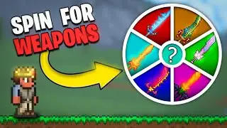 Speedrunning RANDOM Terraria Weapons!