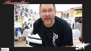 Is that a 2017 Camaro in for a new stereo, why yes it is!! Installer Diaries 56