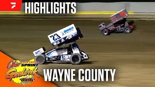 Ohio Sprint Speedweek at Wayne County Speedway 6/10/24 | Highlights