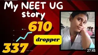 My NEET Failure to Success Story 🔥l NEET 2023 l Study Motivation #neet #neetstory