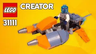LEGO Cyber Scooter (31111) from Cyber Drone - EXTRA Building Instructions  | Top Brick Builder