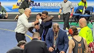 Dunia Sibomana Rodriguez (Long Beach) Vs Cooper Merli (Newburgh) 2025 NYSPHSAA Finals 116 pound