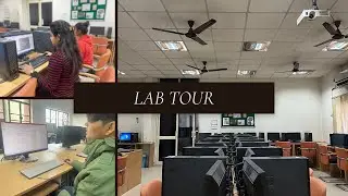 paradise of tech geeks👩&zwj;💻✨ #delhiuniversity #vivekanandacollegeforwomen #labtour #lab #technology
