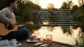 Evening Acoustic Guitar Jazz by the Water | Bossa Nova Ambience for Sleeping, Reading, or Calm