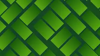 Dark and Light Green Box, Rectangle Seamless background Loop Animation 4K