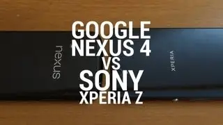 Sony Xperia Z vs Google Nexus 4