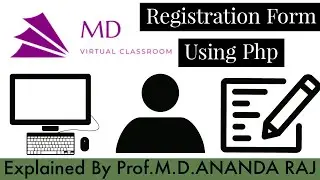 Registration form using PHP and MySQL by Prof.MD.Loyola