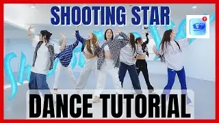 XG - SHOOTING STAR Dance Practice Mirrored Tutorial (SLOWED)