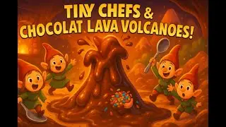 Tiny Chefs& Chocolate Lava Volcanoes