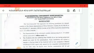 IMPORTANT INSTRUCTIONS |EXAM NEWS |REGULAR-DISTANCE-PRIVATE |KUK NEWS |KUK UNIVERSITY UPDATES |KUK