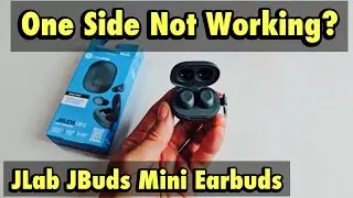 JLab JBuds Mini Earbuds: One Side Not Working? Fixed!