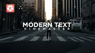 kinemaster text animation tutorial||modern text animation tutorial using kinemaster||Advance Creator