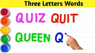 three letter words (rat, bat, mat, fat, cat, hat, sat ) at word family | phonics for kids