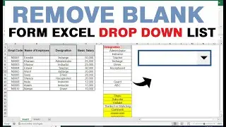 how to remove&nbsp;blanks&nbsp;from&nbsp;dependent&nbsp;drop down list in excel