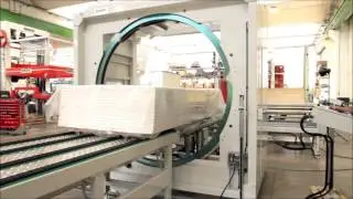 wikkelmachine horizontaal, incl. omsnoeren