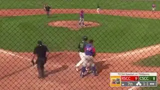 2018-Dakota Stone of Columbia State CC Steals Home