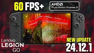Let&rsquo;s Play Alan Wake 2 on Lenovo Legion Go with AFMF2 | Get Over 60 FPS | Punchi Man Gaming