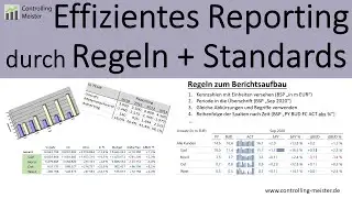 Mit Regeln das Reporting standardisieren