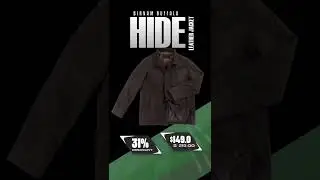 Birnam Buffalo Hide Leather Jacket
