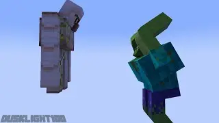 Iron Golem vs Mutant Zombie | Mob Battle