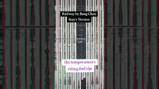 Railway by Bang Chan (Stay's POV) - Cover by Noor Marji #skz #hop #straykids #railway #bangchan