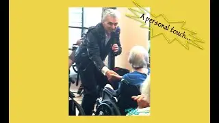 Johnny Turk Entertains Seniors