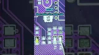 SMD soldering tips #electronics #soldering #tips