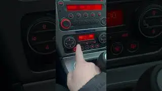 Dual-zone and single-zone air conditioning mode in Alfa Romeo 159