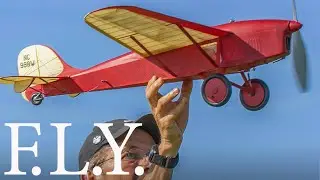 Morning Flights by the 1931 Babcock LC-13 Model Plane - Plan Available
