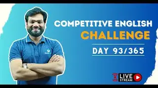 Competitive English Day 93/ 365 | By Swapnil Tulaskar | Hub Of Competitive