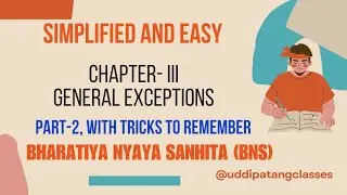 CHAPTER III GENERAL EXCEPTIONS BNS l general exceptions l bharatiya nyaya sanhita l
