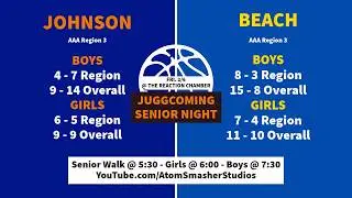 JUGGCOMING & Senior Night Basketball Games - Johnson (Savannah) vs Beach 2026-FEB-06