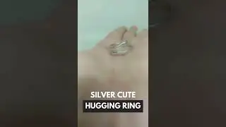 Pure silver hug ring. visit spsilverjewellery.com #silverring