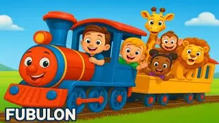 Train Choo Choo Song | Train Song for Kids | Nursery Rhymes & Kids Songs | Fubulon