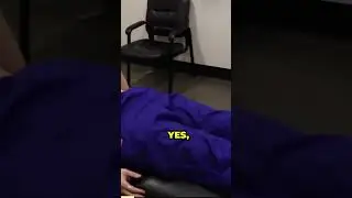 First time adjustment reaction! *chiropractic* crack * adjustment*