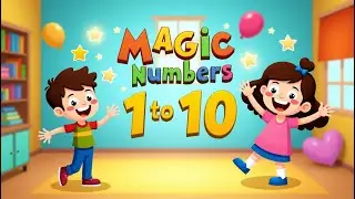 Magic Numbers 1 to 10 🎉 | Fun Kids Dance & Counting Song | JollyTunes