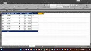 Calculate Total Sales and Commission in Excel - Talk Data Analytics