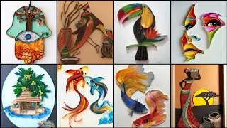 diy best beautiful and colourfull quilling paper art||diy best 40+quilling paper||quilling papers