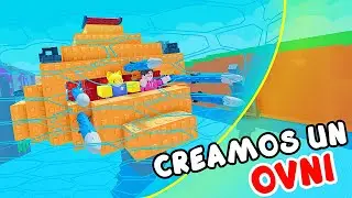 CREAMOS un OVNI👽🛸en ROBLOX Construir un Avión