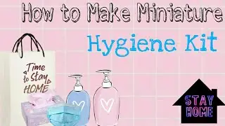 How To Make Miniature Hygiene Kit | Best out of Waste | It's Miniature Artist