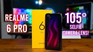 105&deg; SELFIE CAMERA LENS! | RealMe 6 Pro