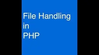 How to copy one file to another file in PHP by filehandling programming || Knowledge Web