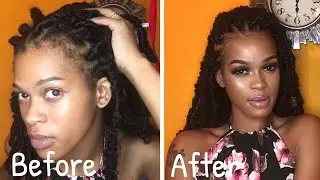 HOW TO : REVAMP AND MAINTAIN BUTTERFLY LOCS/ EASY REPAIR/ fairy princess abby