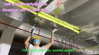 How does a pin welder work？How to Install HVAC Weld Pins？