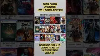 LE NOSTRE ABOUT YOU VIDEO GAMES🔥 #aboutyou #videogames #aboutyouvideogames #gaming #podcast #nerd