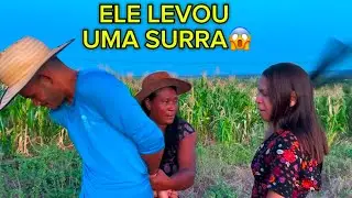 PARTE 2 FINAL/ Homem   leva uma   SURRA  de   duas   MULHERES, veja o MOTIVO  😱😱