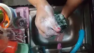 ASMR CUCI PIRING DAY 4