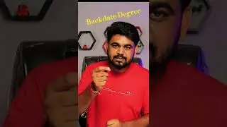 How to verify backdate degree #educationforbharat