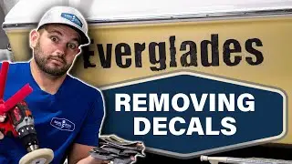 How to Remove Decals From Gel Coat!