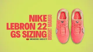 BRIGHT MANGO 2025 Nike LeBron 22 GS | DETAILED LOOK + PRICE